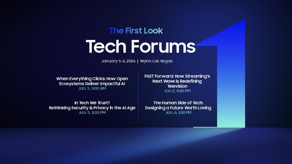 Samsung To Host Series of Tech Forums at CES 2026
