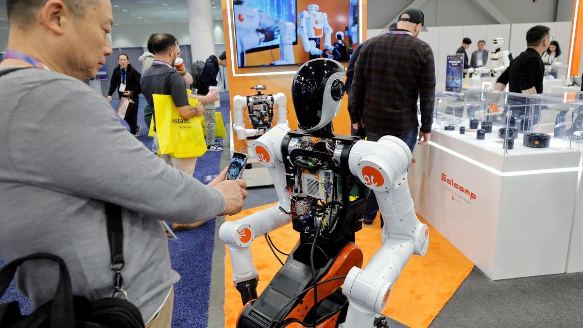 Nvidia CEO praises robots as ‘AI immigrants’